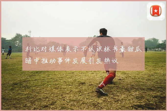 科比对媒体表示不认识林书豪甜瓜暗中推动事件发展引发热议